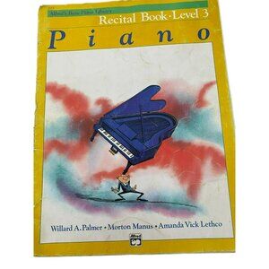 Alfreds Basic Piano Library Recital Book Level 3 By Palmer Manus & Lethco